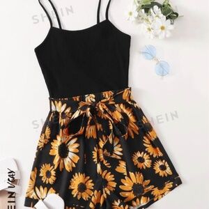 Sunflower one-piece
